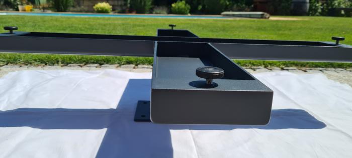 Die Sonne immer im Blick - drehbare Himmelsliege Metallgestell